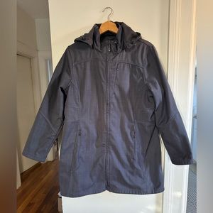 Womens L.L Bean XL jacket, dark grey, gently used, good condition.